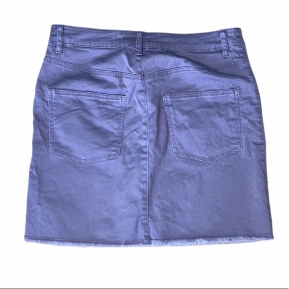 H&M Purple 'No Bad Vibes' Skirt, size M - Picture 3 of 7